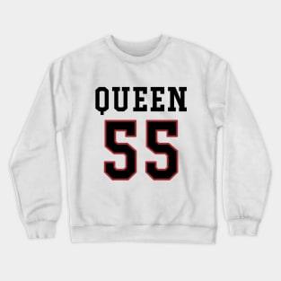 55th Birthday Gift Slab Queen 55 Crewneck Sweatshirt